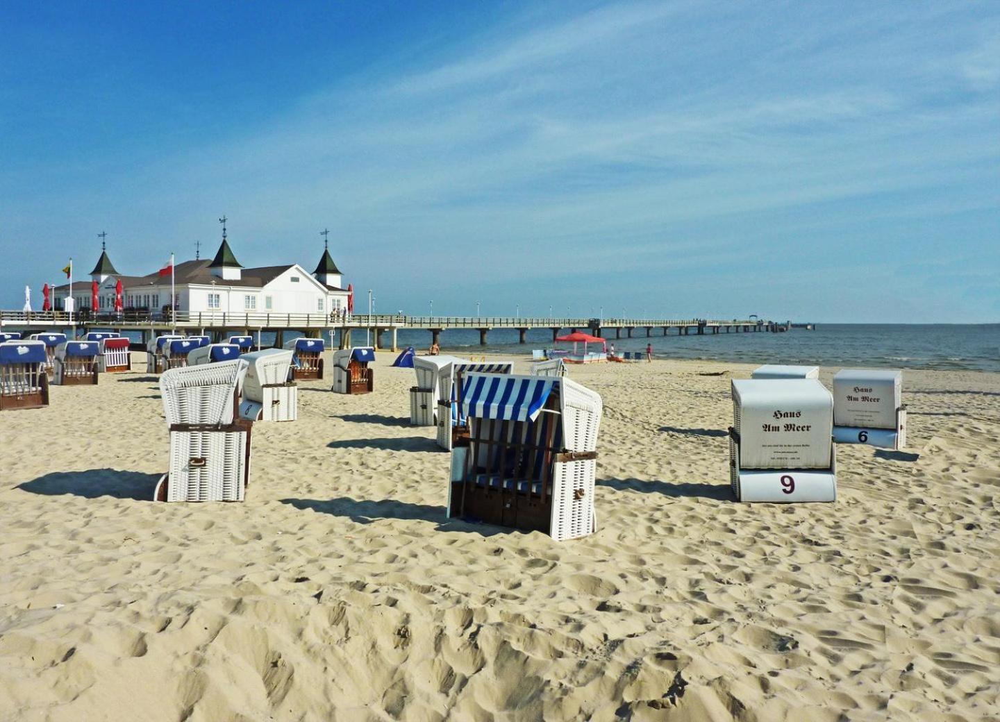 Wohnung Sanke Seeblick Ostseebad Heringsdorf Exterior foto