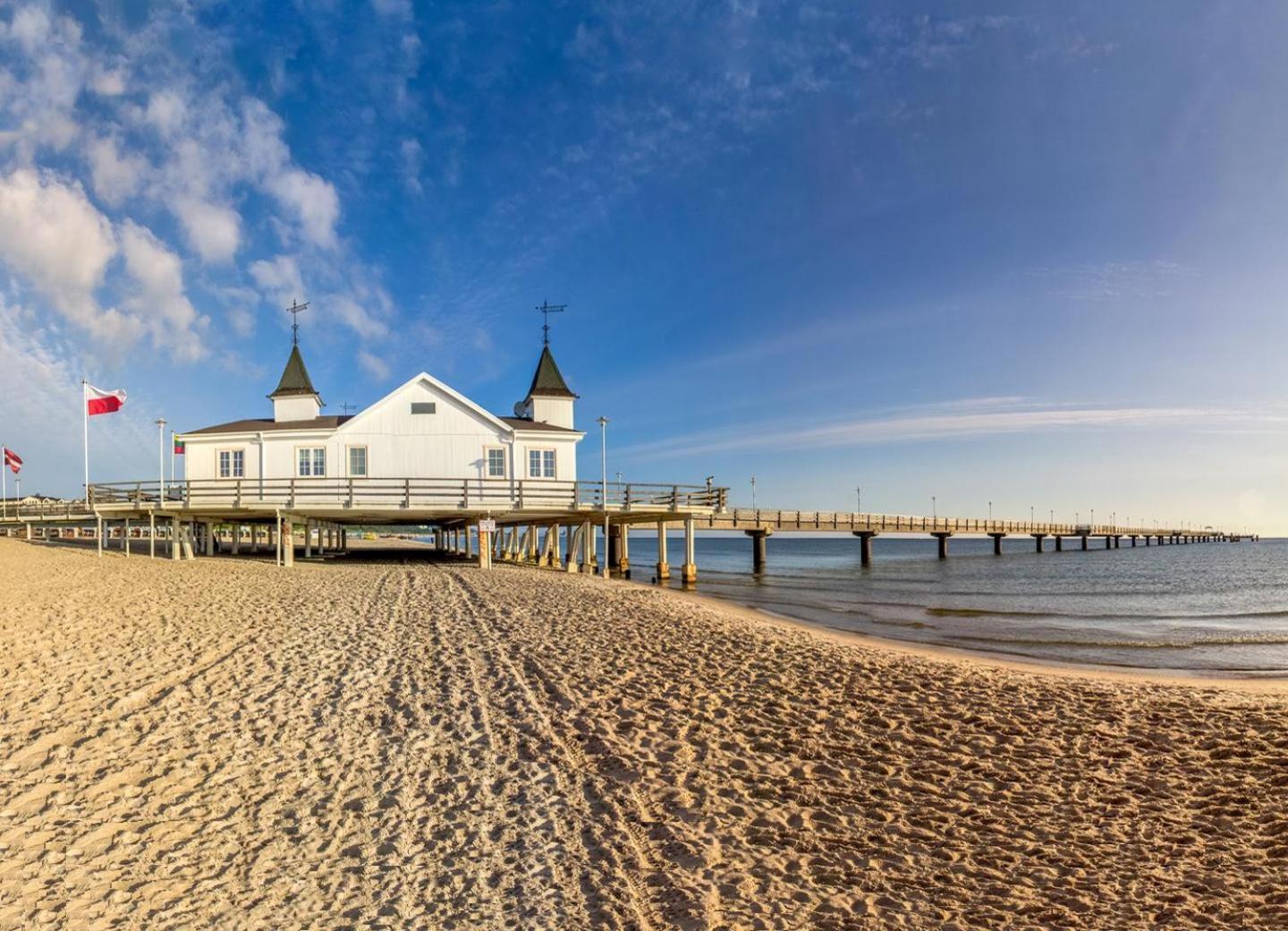 Wohnung Sanke Seeblick Ostseebad Heringsdorf Exterior foto